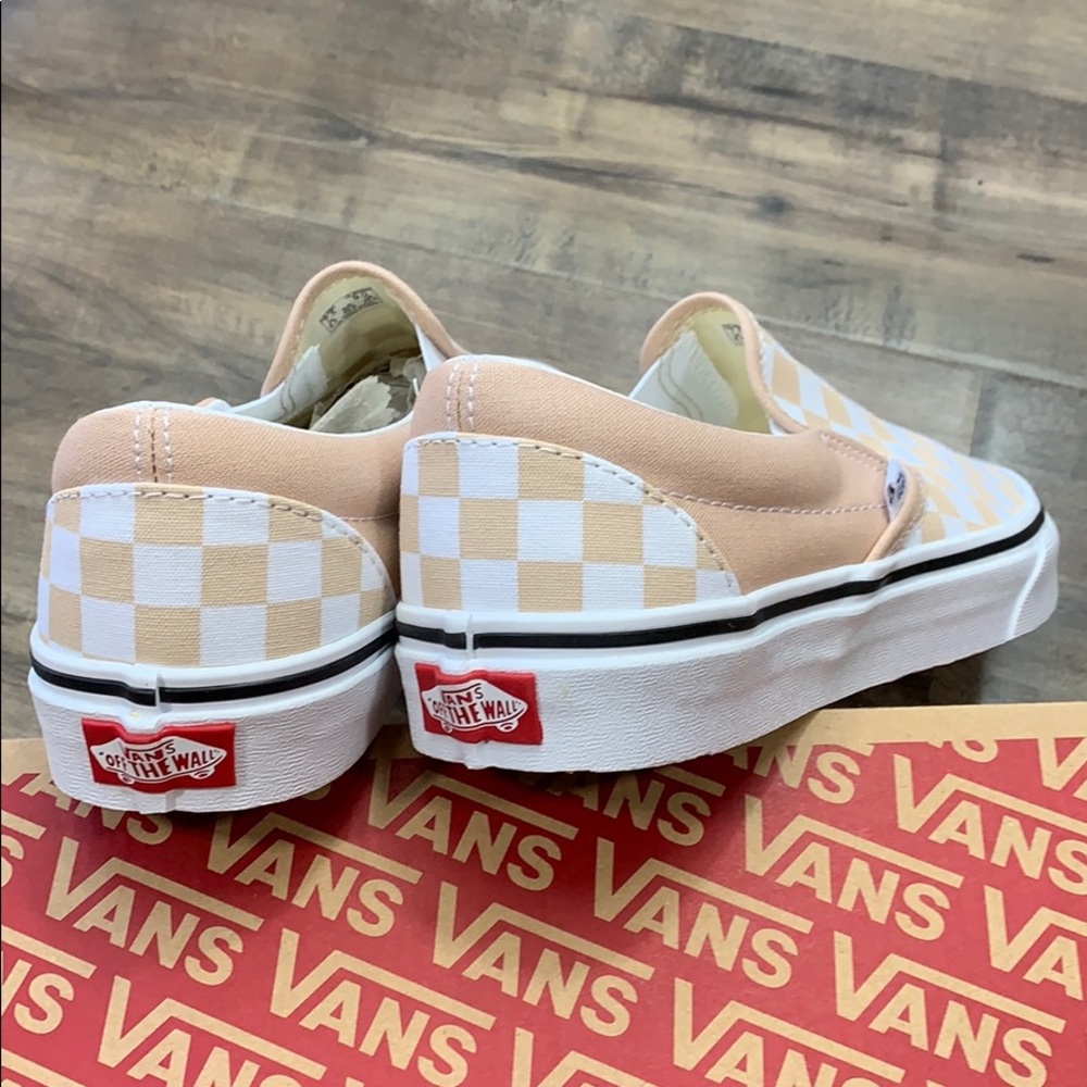 VANS WMNS CLASSIC SLIP-ON Checkerboard Frappe/True Sneakers - Picture 5 of 16